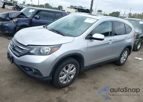 2013 Honda Cr-V Ex-L z USA, uszkodzony, nr VIN 2HKRM3H73DH503349